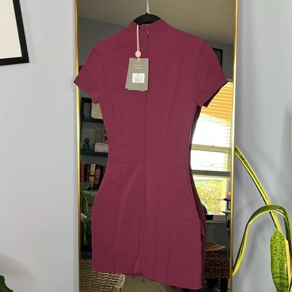 HOUSE OF CB 'Alia' Mulberry Mini Dress NWOT - Picture 8 of 8